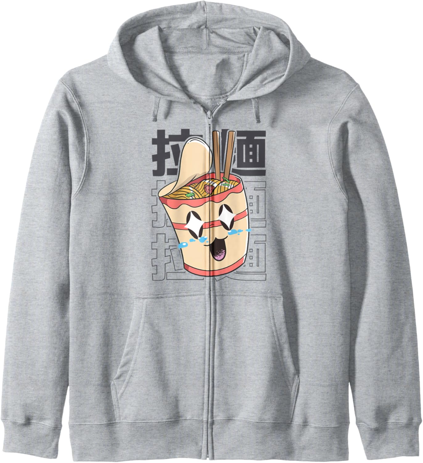 Instant Ramen Noodles Japanese Kawaii Aesthetic Anime Girls Hoodie