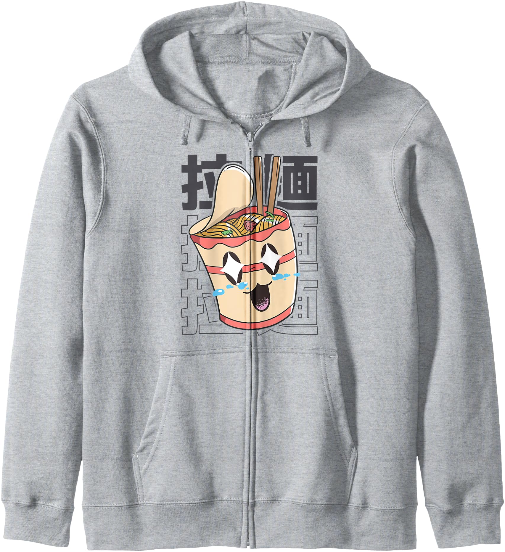 Instant Ramen Noodles Japanese Kawaii Aesthetic Anime Girls Hoodie