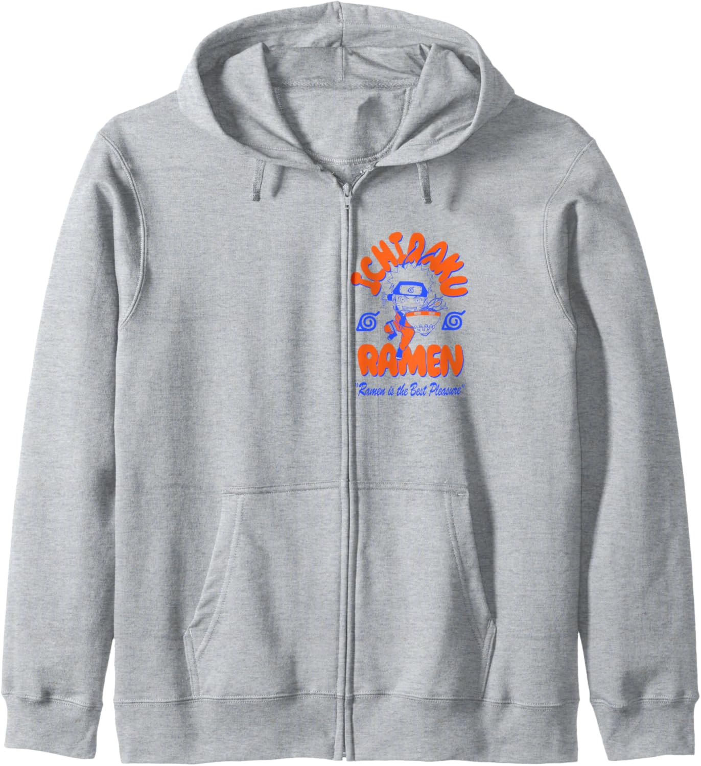 Naruto Shippuden Ichiraku Ramen Front Back Anime Hoodie