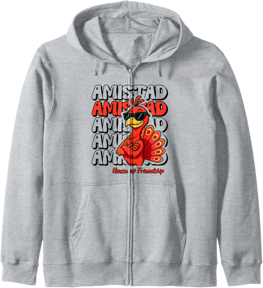 AMISTAD, House of Friendship | Amistad House School Spirit Zip Hoodie