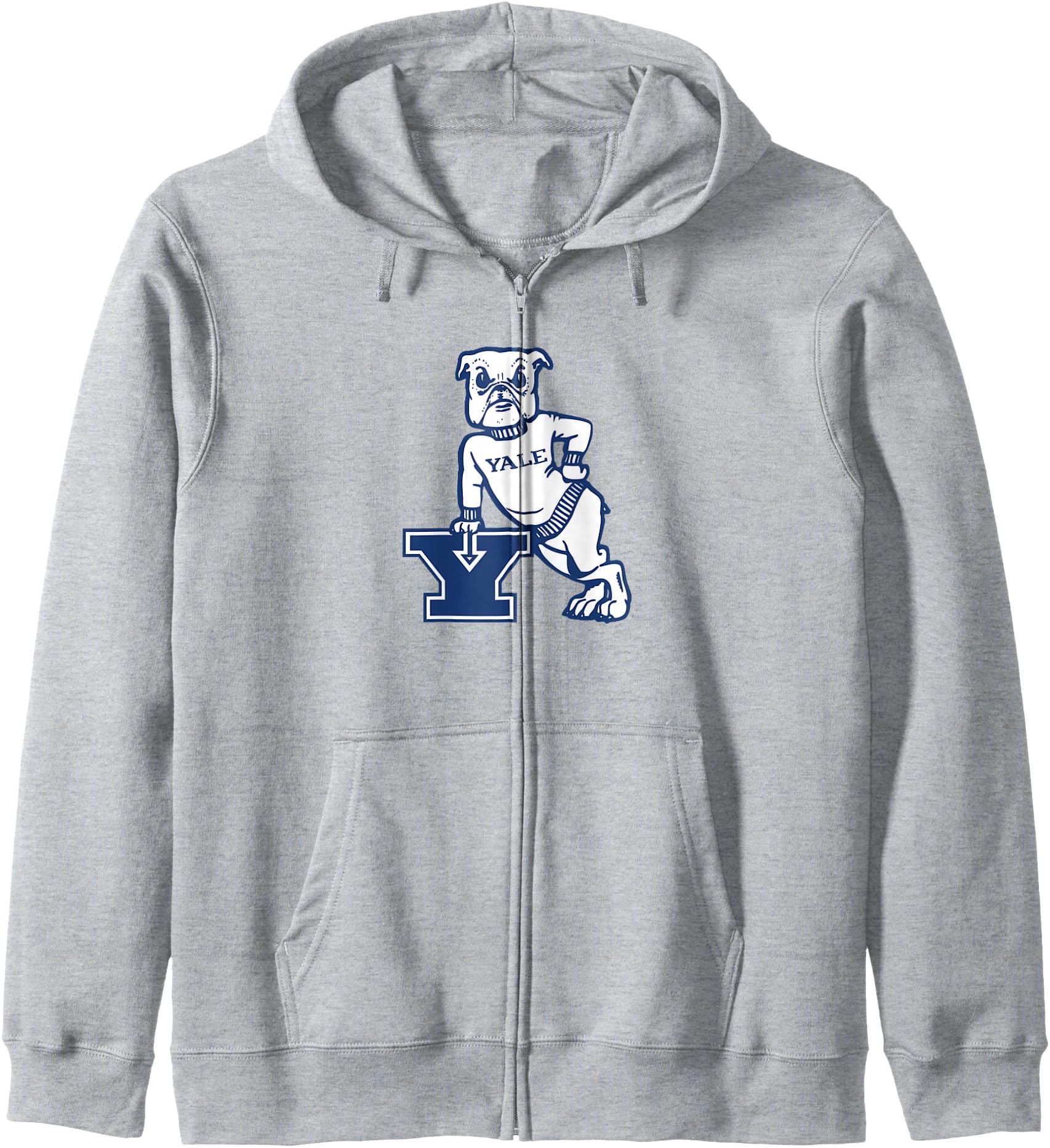 Yale Bulldogs Official University NCAA Merch YALE010 Zip Hoodie