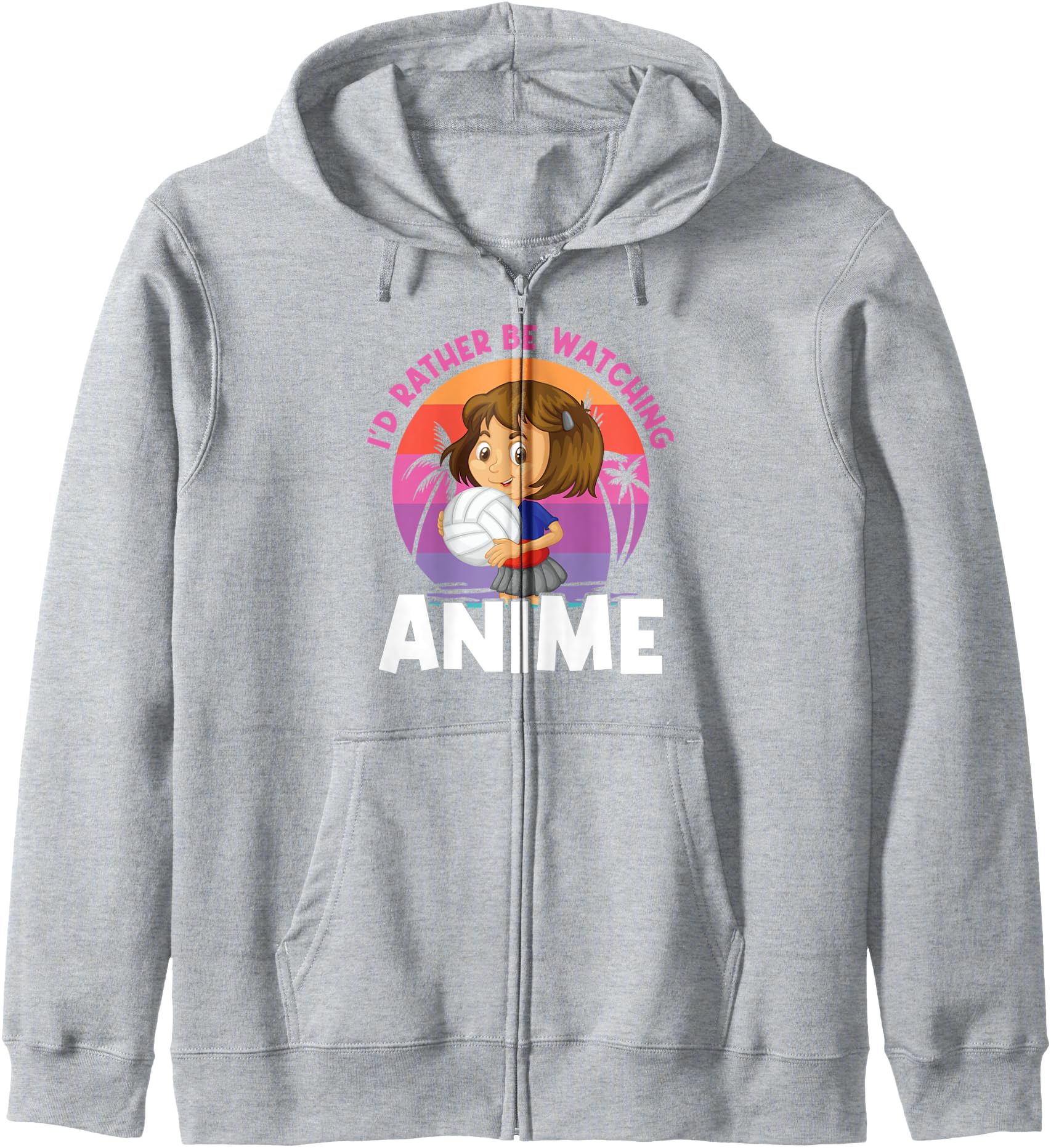 I'd rather be watching anime anime Merch Hoodie