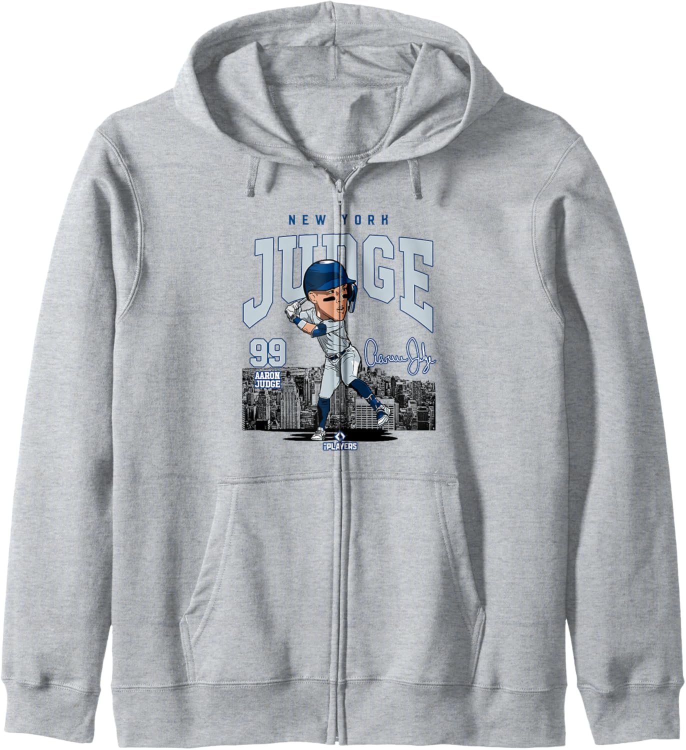 Aaron Judge | New York Baseball MLB Players | MLBJUD3005W Zip Hoodie