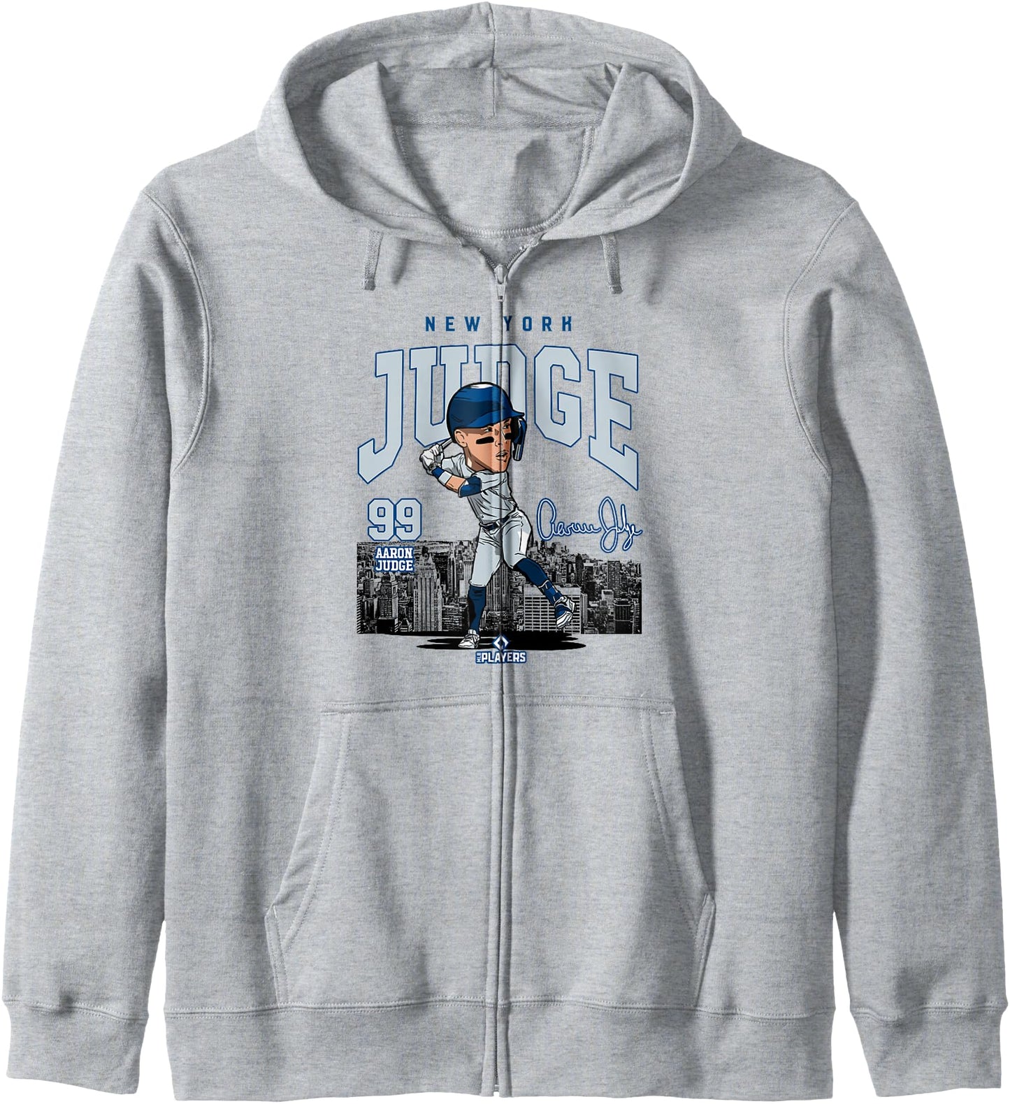 Aaron Judge New York Baseball MLB Players MLBJUD3005W Zip Hoodie