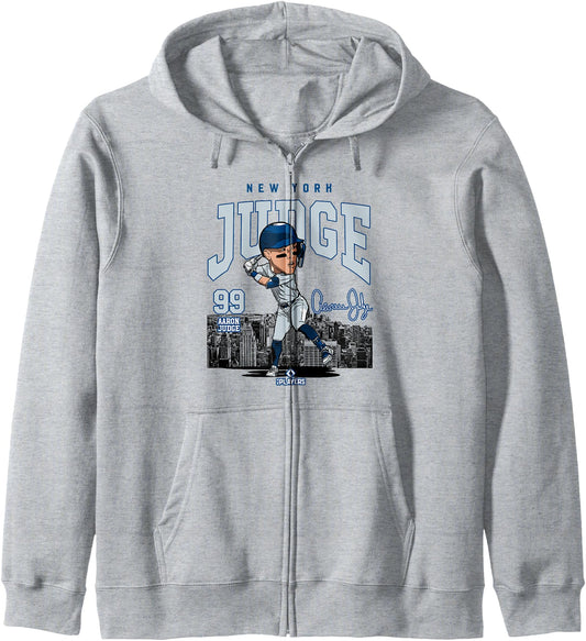 Aaron Judge New York Baseball MLB Players MLBJUD3005W Zip Hoodie