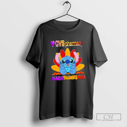 Cvs Pharmacy X Stitch Happy Hallothanksmas Tank Top Vintage Art