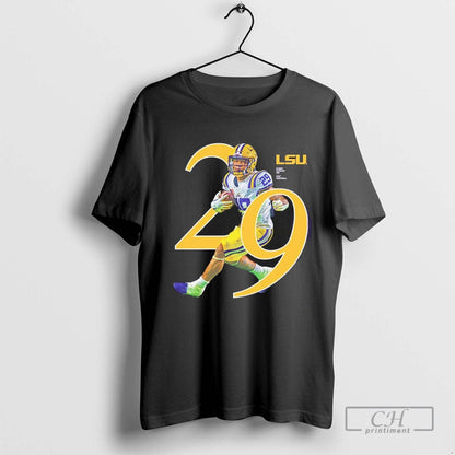 Caden Durham 29 Lsu Tigers 2025 Ncaa Player Hoodie Classic Collection