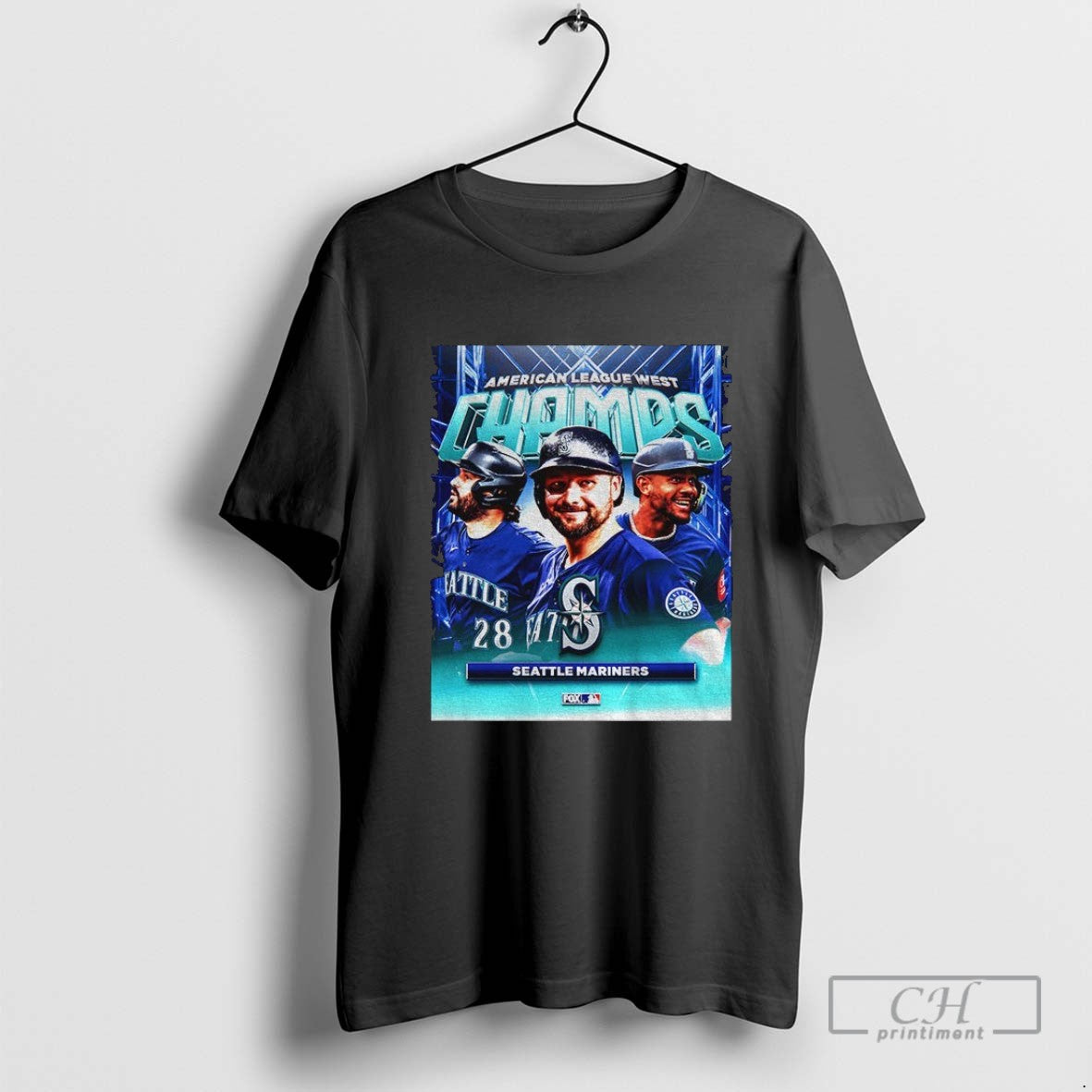 Cal Raleigh Eugenio Suarez Seattle Mariners Mlb Baseball American