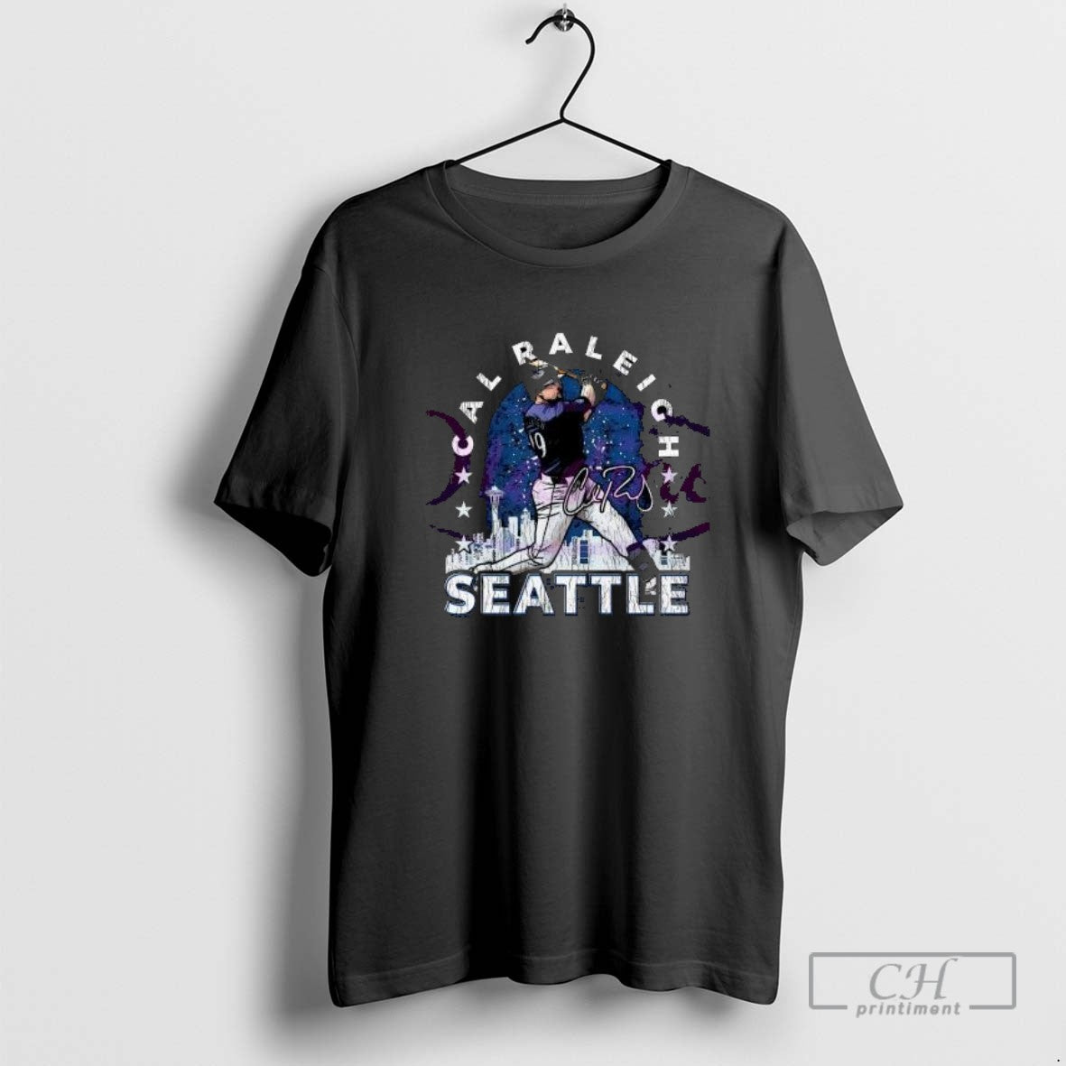 Cal Raleigh Seattle Gritty Signature Shirt Vintage Merch