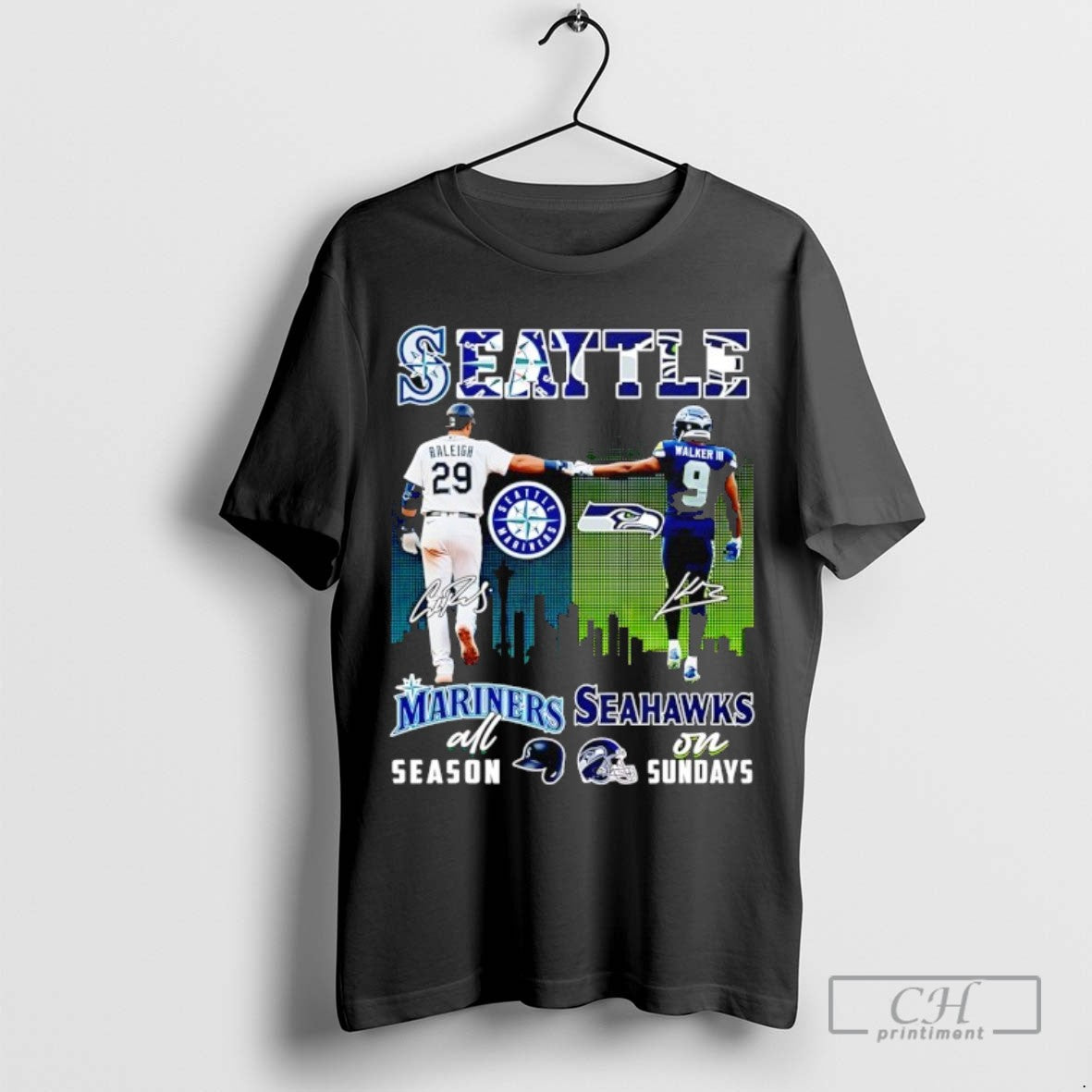 Cal Raleigh Seattle Mariners All Season And Walker Iii Seattle