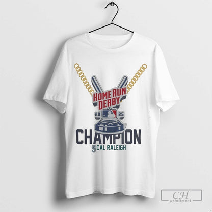 Cal Raleigh Seattle Mariners Home Run Derby Champion 2025 Long Sleeve