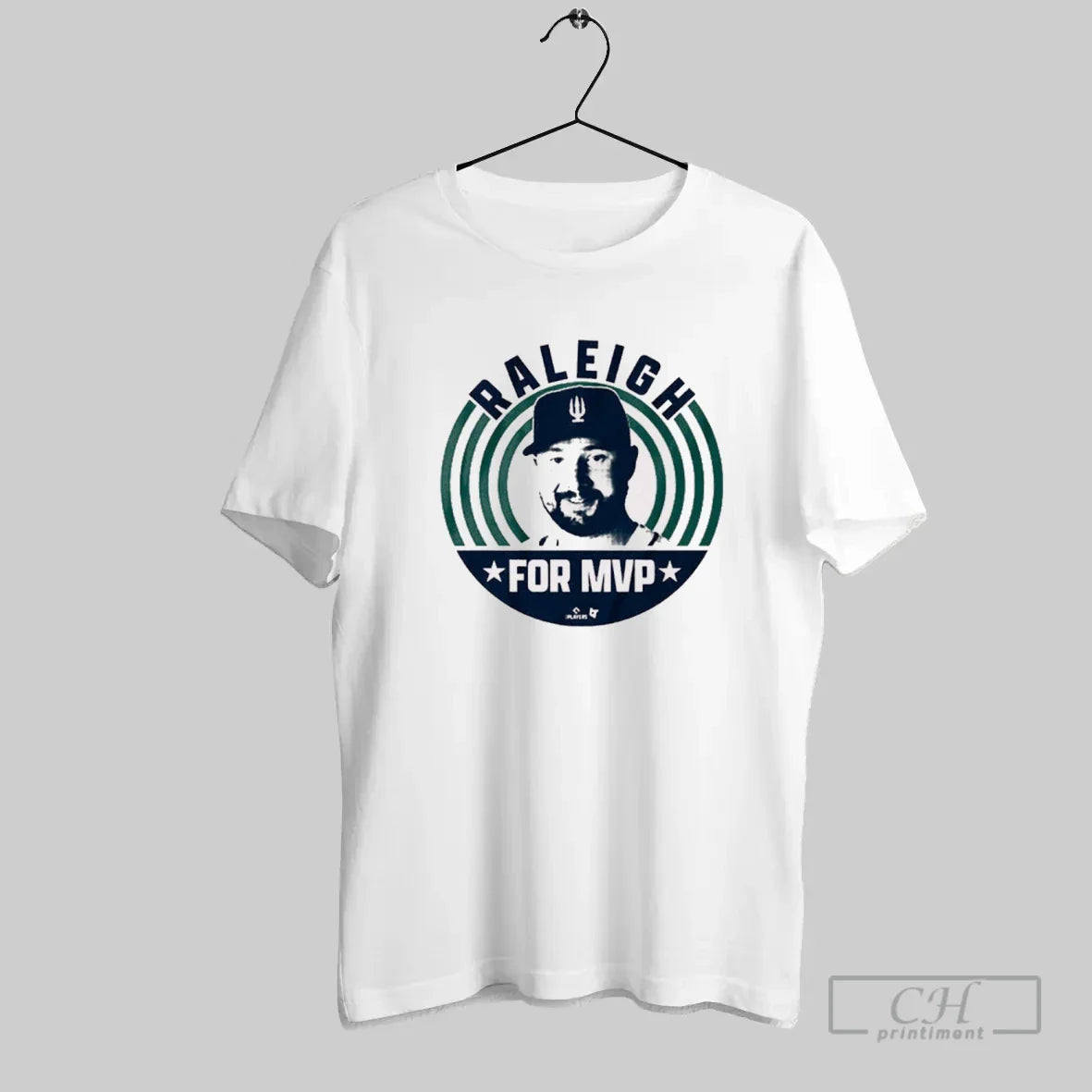Cal Raleigh Mvp Seattle Mariners Mlb 2025 Painting TShirt Modern Merch
