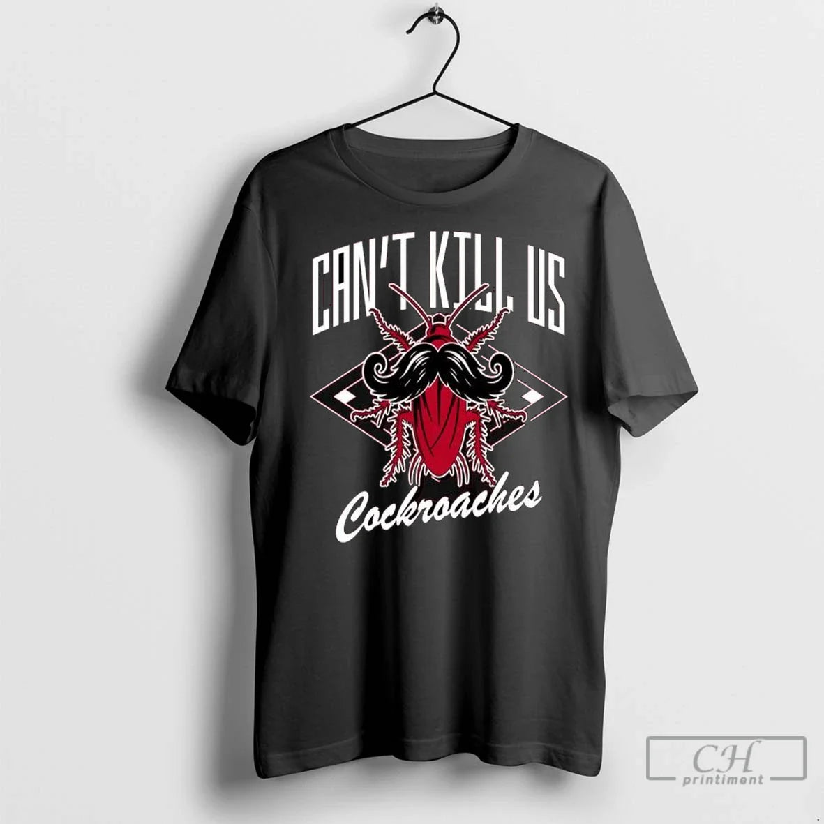 Cant Kill Us Cockroaches Cincinnati Baseball Long Sleve T Shirts