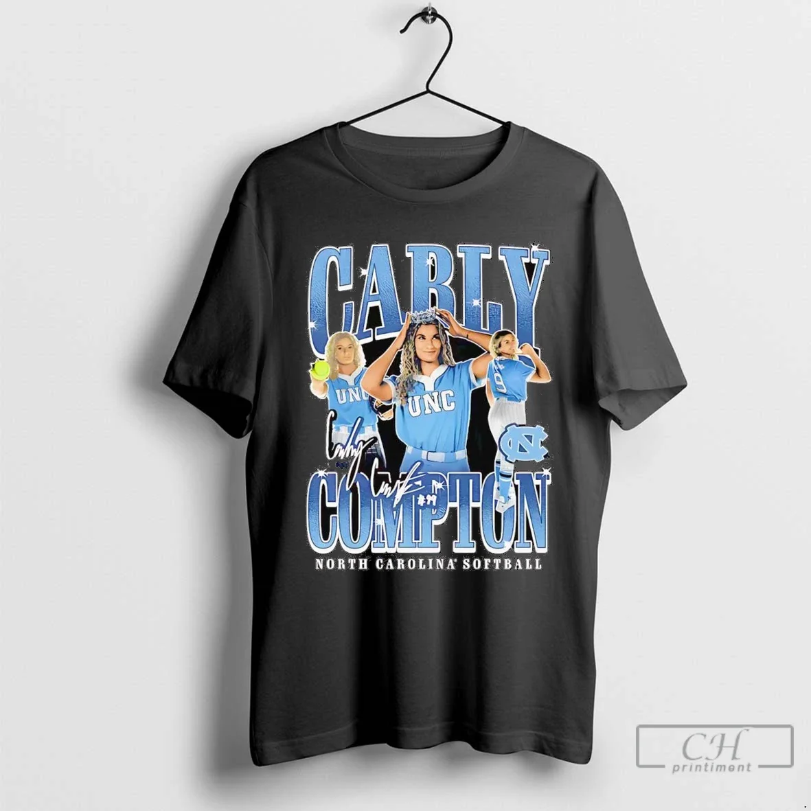 Carly Compton Signature North Carolina Tar Heels Softball Tank Top