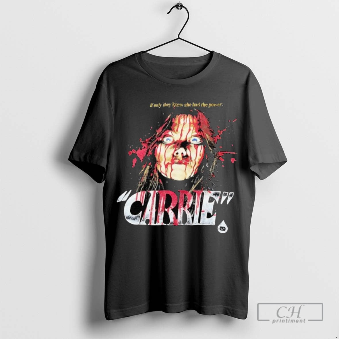 Carrie If Only They Knew She Had Power Horror Halloween Tank Top