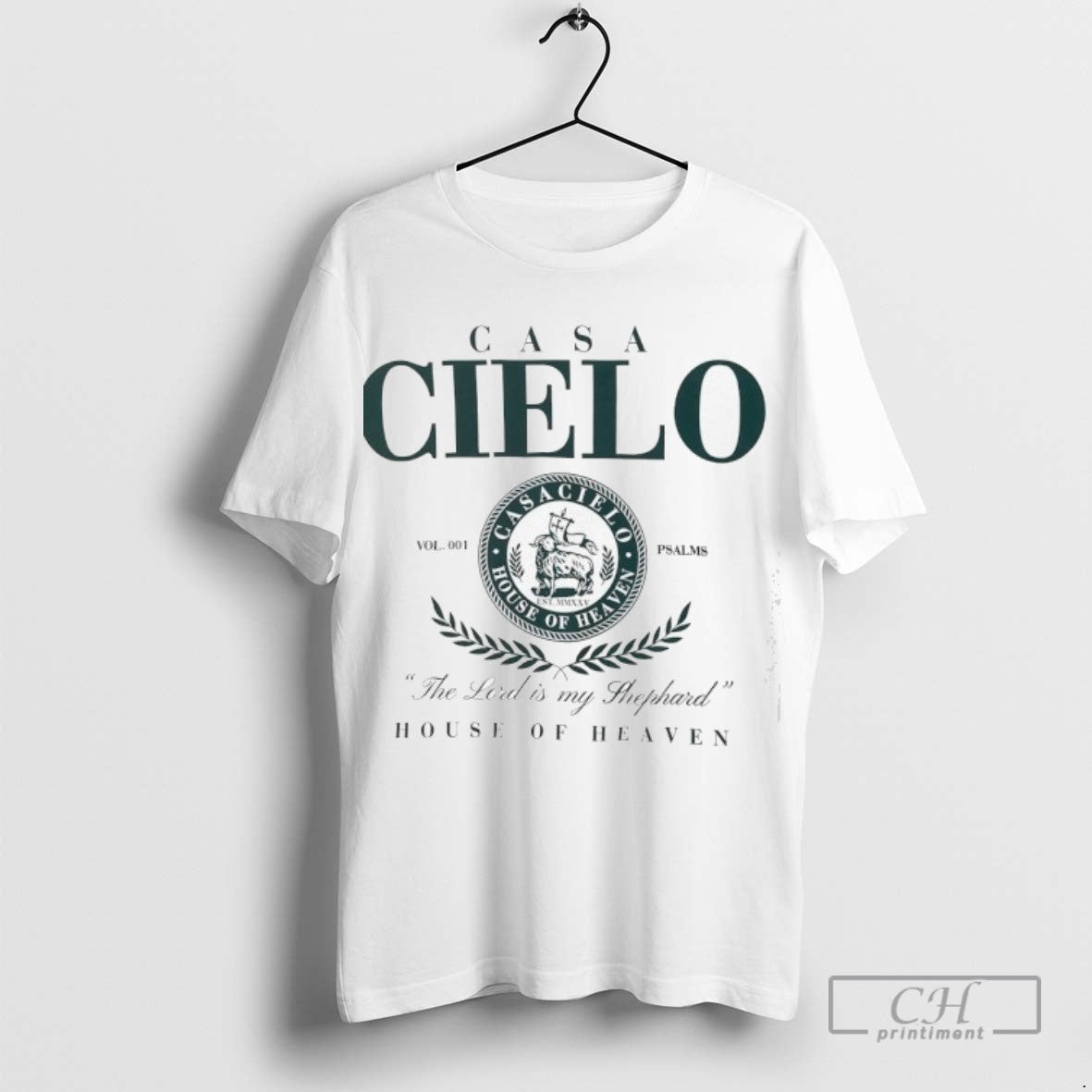 Casa Cielo Lord Is My Shepherd House Heaven TShirt Exclusive Apparel