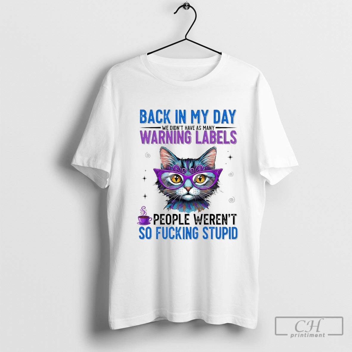 Cat Back My Day We Didnt Have As Many Warning Labels Werent So