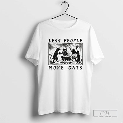 Cat Sacrifice Ceremony Less People More Cats Long Sleeve Trendy Look