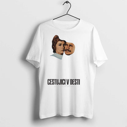 Cestujici V Desti Rider Rain T Shirts TShirt Unique Fashion