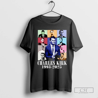 Charlie Kirk 1993 2025 Eras Tour Tee Elegant Collection