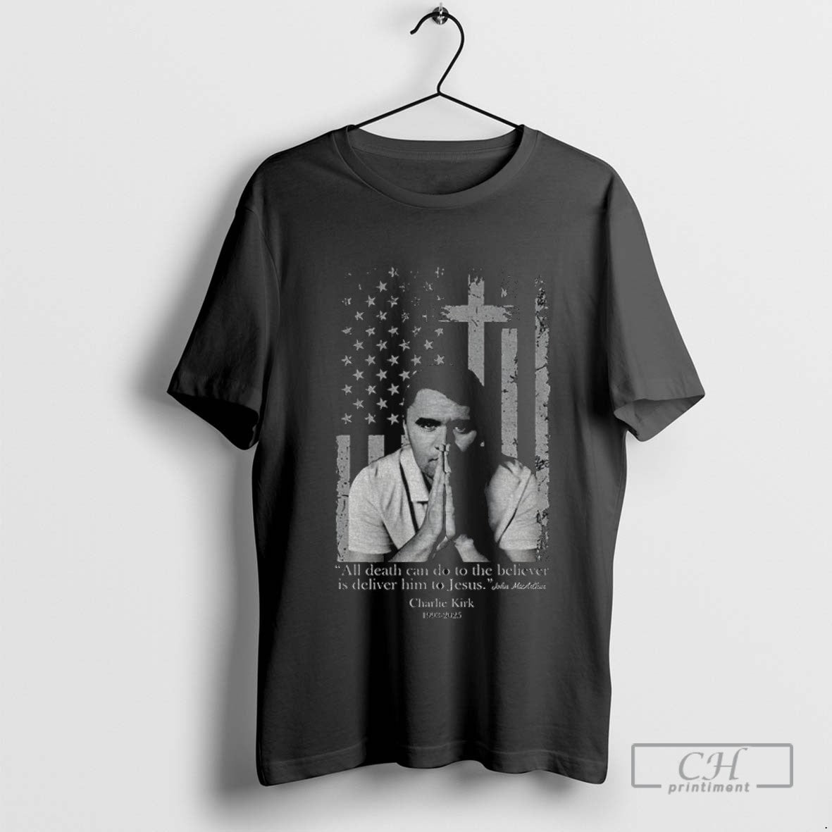Charlie Kirk 1993 2025 All Death Can Do To Believer Is Deliver Him To