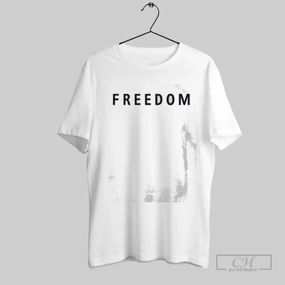 Charlie Kirk Freedom TShirt Vintage Look