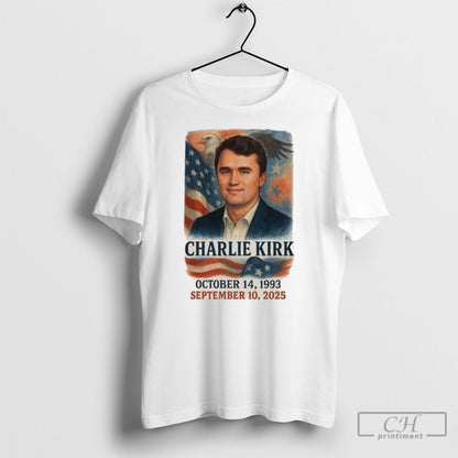 Charlie Kirk October 14 1993 September 10 2025 Tee Authentic