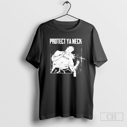 Charlie Kirk Shot Protect Ya Neck Hoodie Retro Look