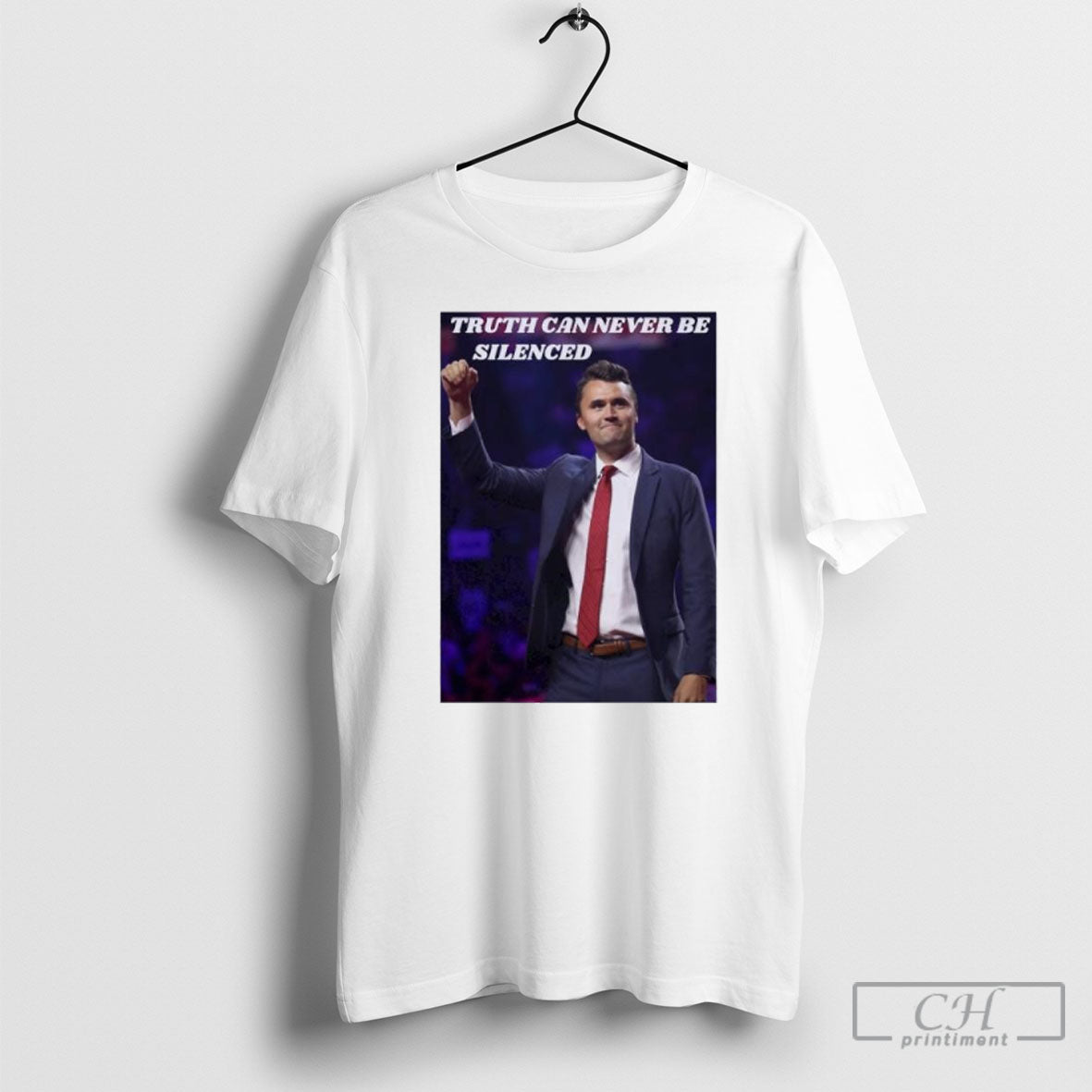 Charlie Kirk Truth Can Never Be Silenced TShirt Stylish Outfit