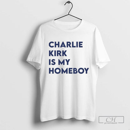 Charlie Kirk Is My Homeboy Tank Top Classic Design