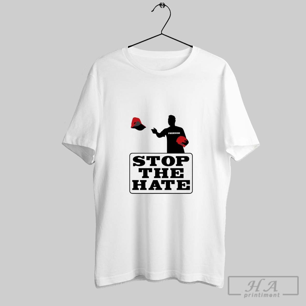 Charlie Kirk Stop Hate Memorial Tank Top Vintage Style