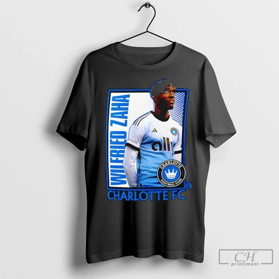 Charlotte Fc Wilfried Zaha Player Program T Shirts Shirt Stylish
