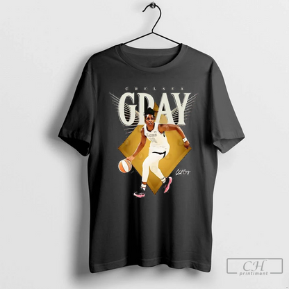 Chelsea Gray Dribbling Signature Las Vegas Aces Sweatshirt Trendy
