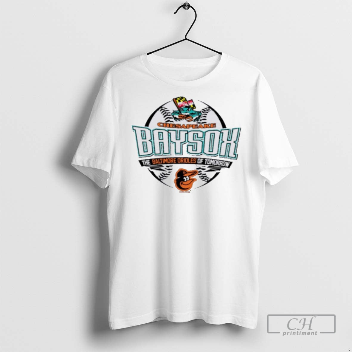 Chesapeake Baysox Baltimore Orioles Tomorrow T Shirts Tee Classic