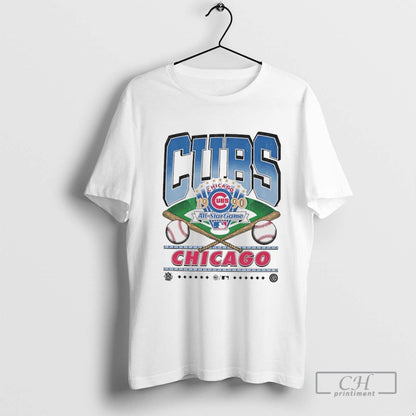Chicago Cubs 1990 All Star Game Long Sleeve Classic Style