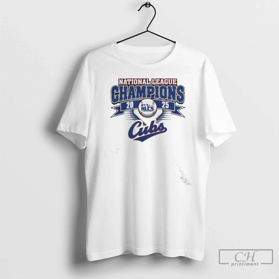 Chicago Cubs 2025 National League Champions Champions T Shirts Tank
