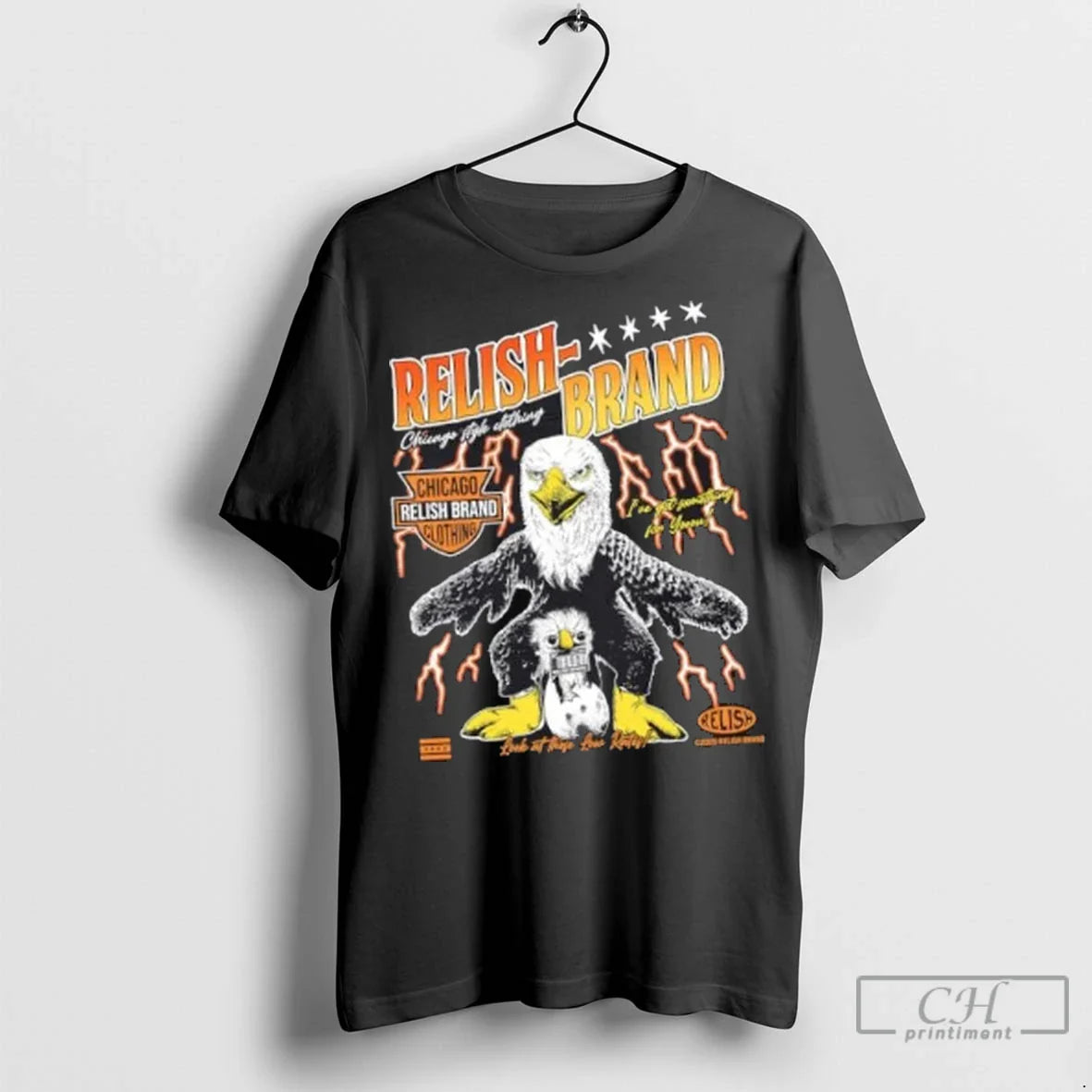 Chicago Relish Brand Ive Got Something Yoou Eagle Long Sleeve Classic