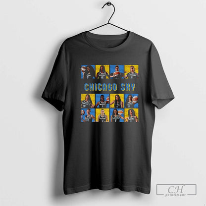 Chicago Sky Basketball Wnba 2025 Playoffs Shirt Modern Apparel
