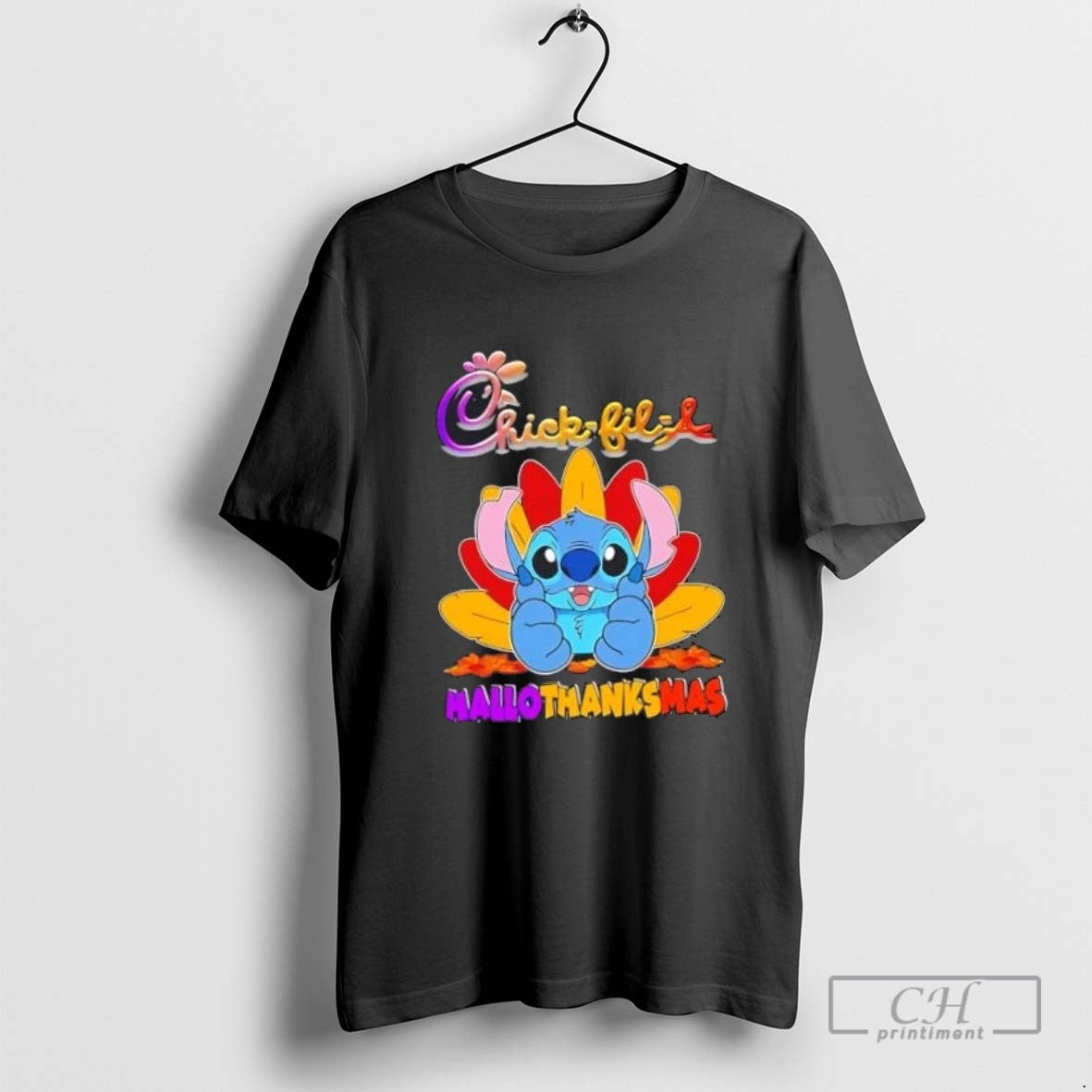 Chick Fil X Stitch Happy Hallothanksmas Long Sleeve Modern Apparel
