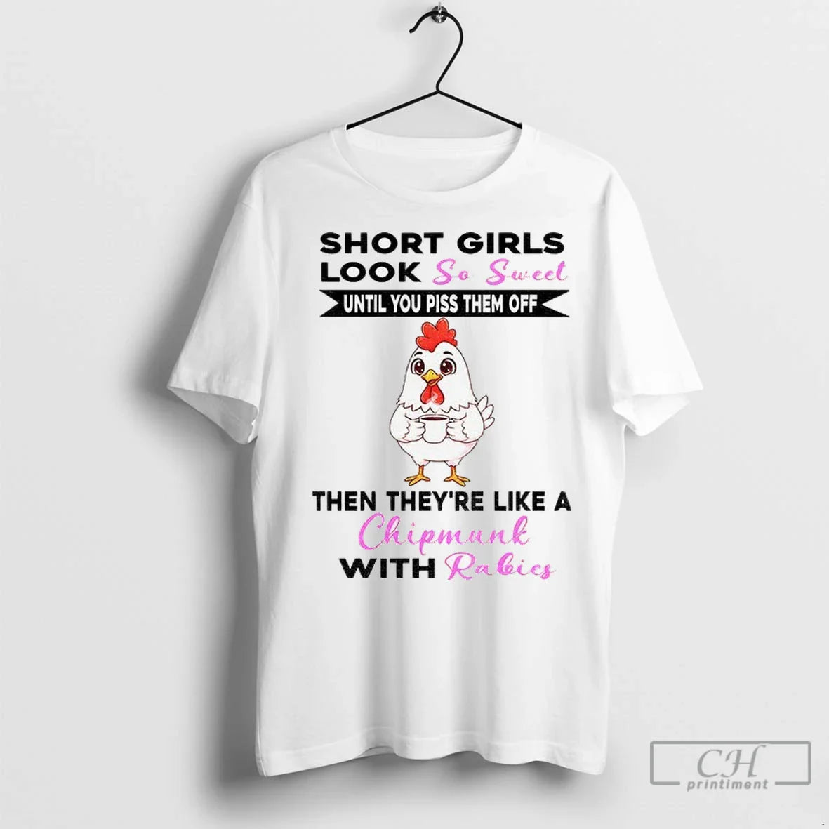 Chicken Short So Sweet And Until You Piss Them Off Then Theyre Hoodie