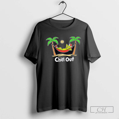 Chill Out Grinch Hammock Life Is Good Hoodie Vintage Look