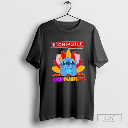 Chipotle X Stitch Happy Hallothanksmas Long Sleeve Elegant Gift