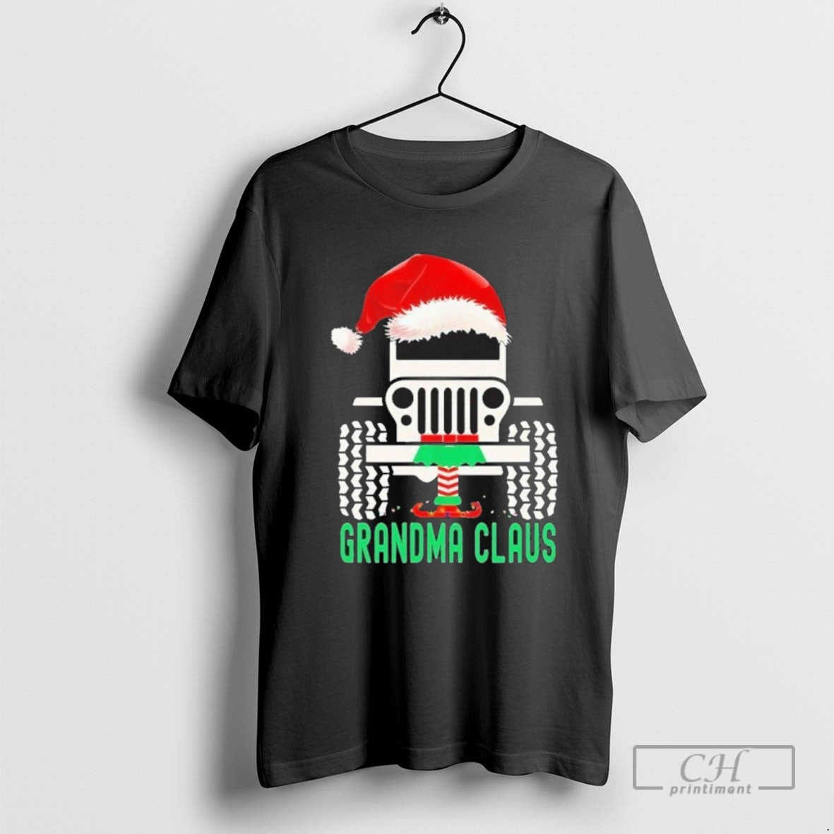 Grandma Claus Santa Sweatshirt Unique Art