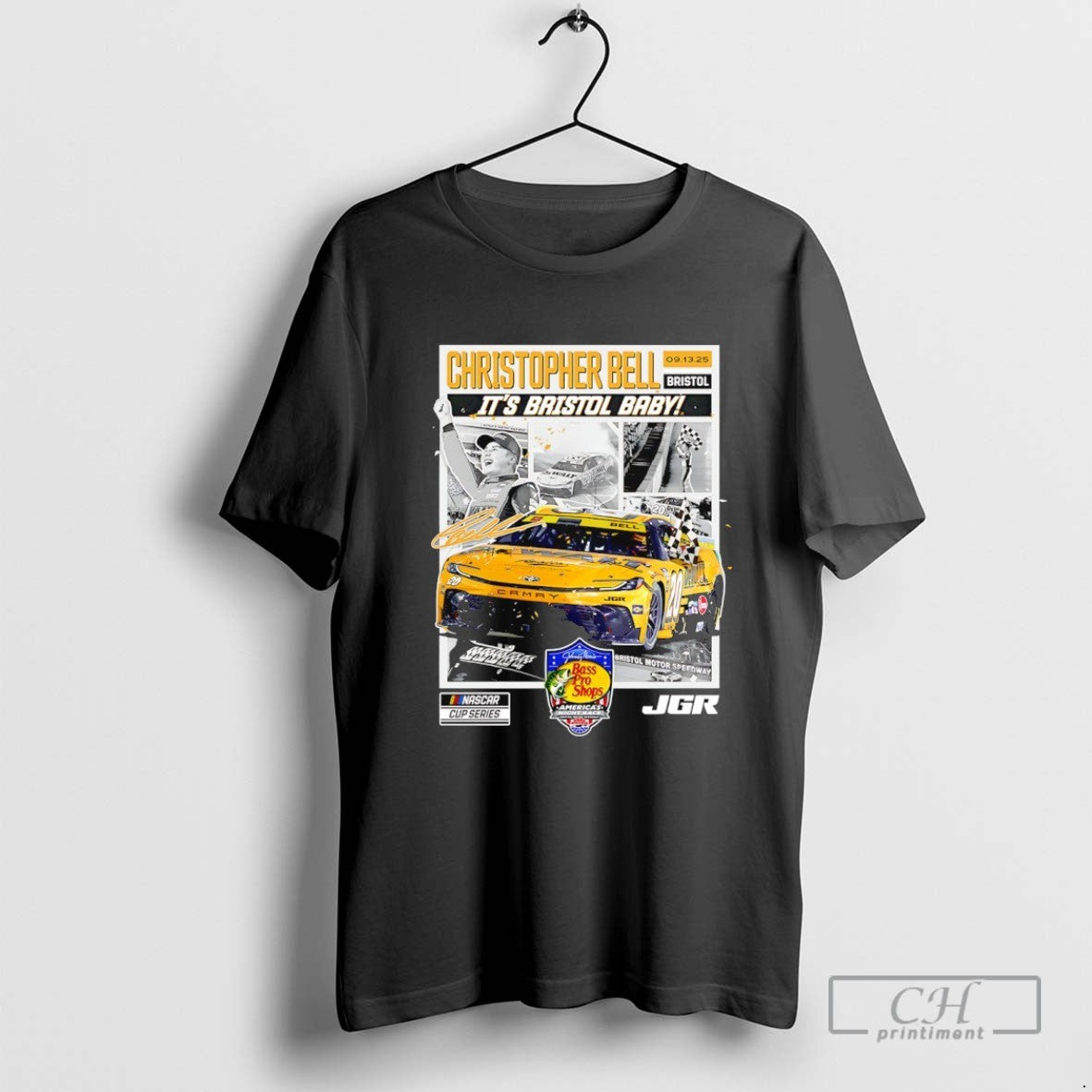 Christopher Bell Its Bristol 2025 Night Race Race Winner Sweatshirt