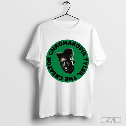 Chromakopia Badge Tyler Creator Vuitino Tee Classic Outfit