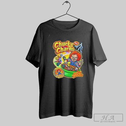 Chucky Charms Theyre Magically Malicious Halloween TShirt Retro