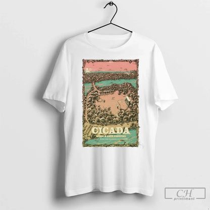 Cicada Music And Arts Festival St Catharines Oct 3 4 2025 T Shirts