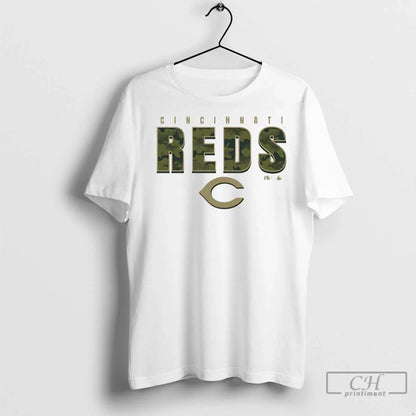 Cincinnati Reds Camo Mlb Postseason 2025 T Shirts Hoodie Premium Look