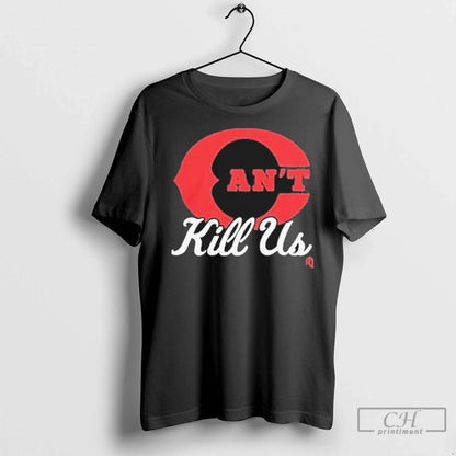 Cincinnati Reds Cant Kill Us Red C Logo Hoodie Elegant Look