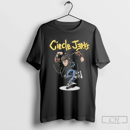 Circle Jerks North American Tour Shirt Retro Look